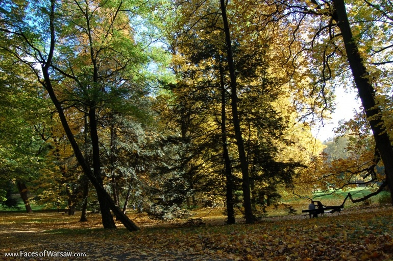 Faces of Warsaw - Łazienki in Autumn