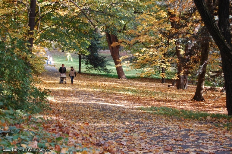 Faces of Warsaw - Łazienki in Autumn