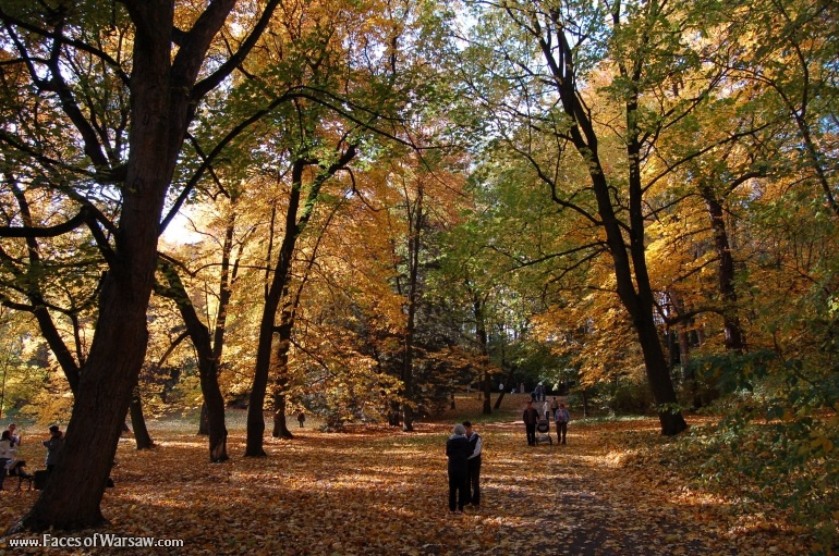 Faces of Warsaw - Łazienki in Autumn