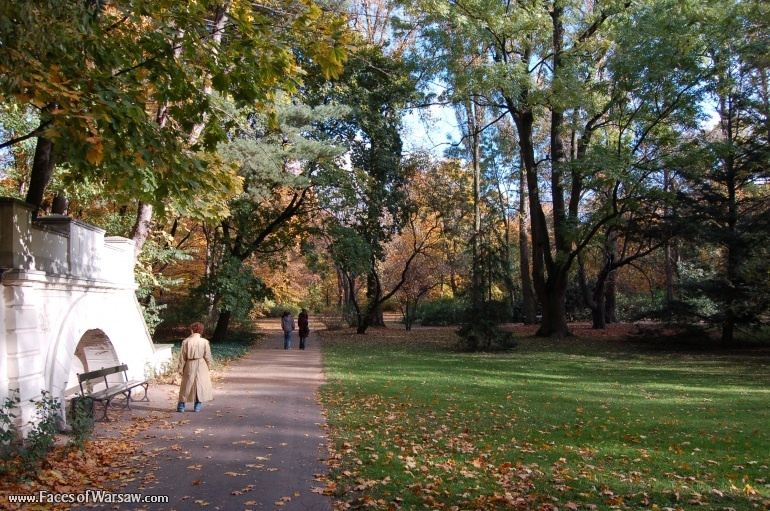Faces of Warsaw - Łazienki in Autumn