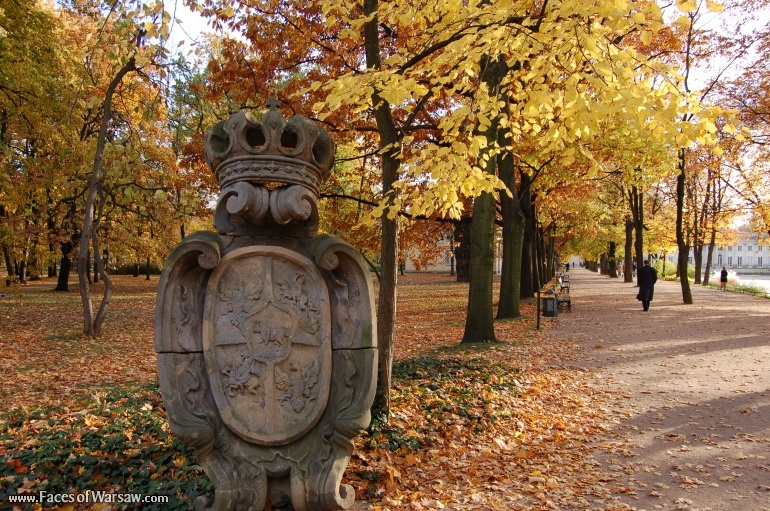 Faces of Warsaw - Łazienki in Autumn