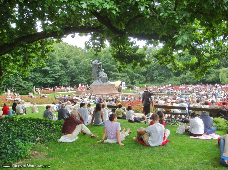 Faces of Warsaw - Piano Concerts in Royal Łazienki Park