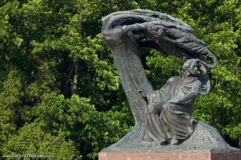 Faces of Warsaw - Chopin Monument