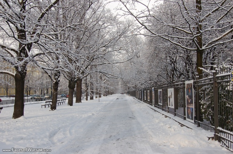 Faces of Warsaw - Łazienki in Winter
