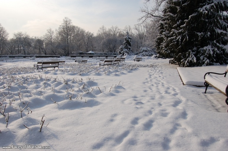 Faces of Warsaw - Łazienki in Winter