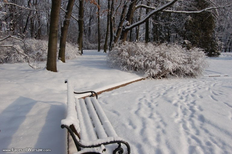 Faces of Warsaw - Łazienki in Winter