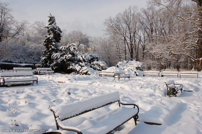 Faces of Warsaw - Łazienki in Winter