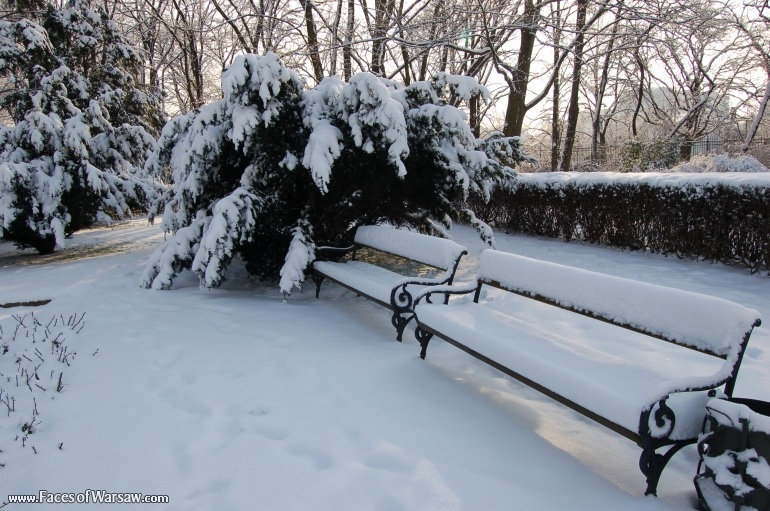 Faces of Warsaw - Łazienki in Winter