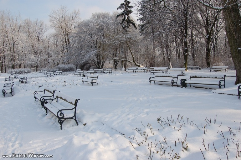 Faces of Warsaw - Łazienki in Winter