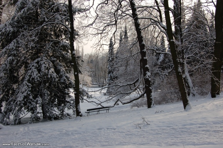Faces of Warsaw - Łazienki in Winter
