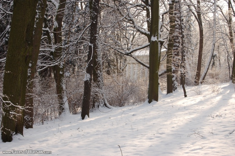 Faces of Warsaw - Łazienki in Winter