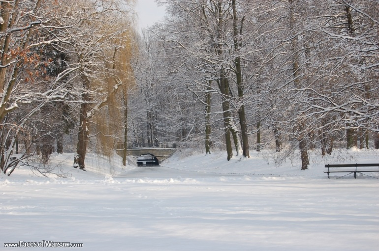 Faces of Warsaw - Łazienki in Winter