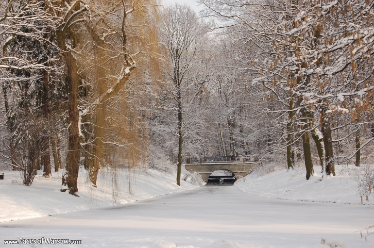 Faces of Warsaw - Łazienki in Winter