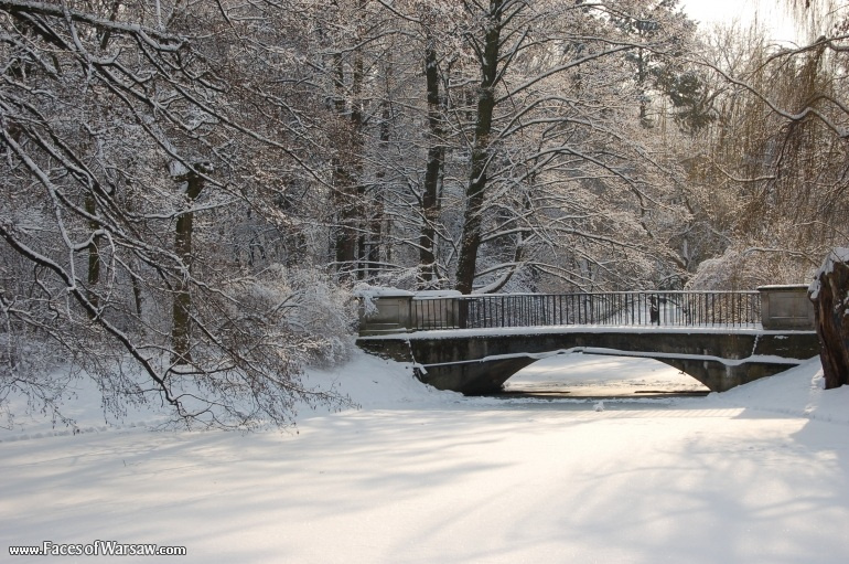 Faces of Warsaw - Łazienki in Winter
