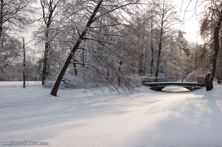 Faces of Warsaw - Łazienki in Winter