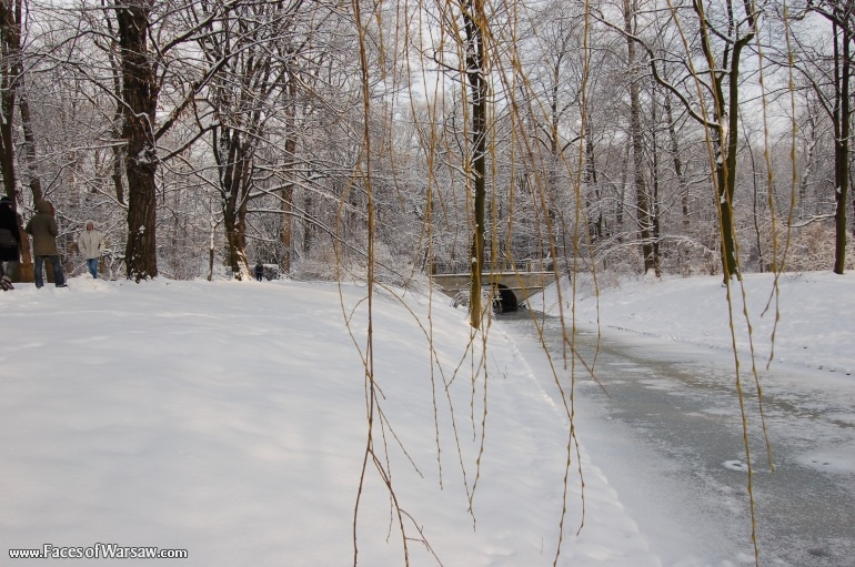 Faces of Warsaw - Łazienki in Winter