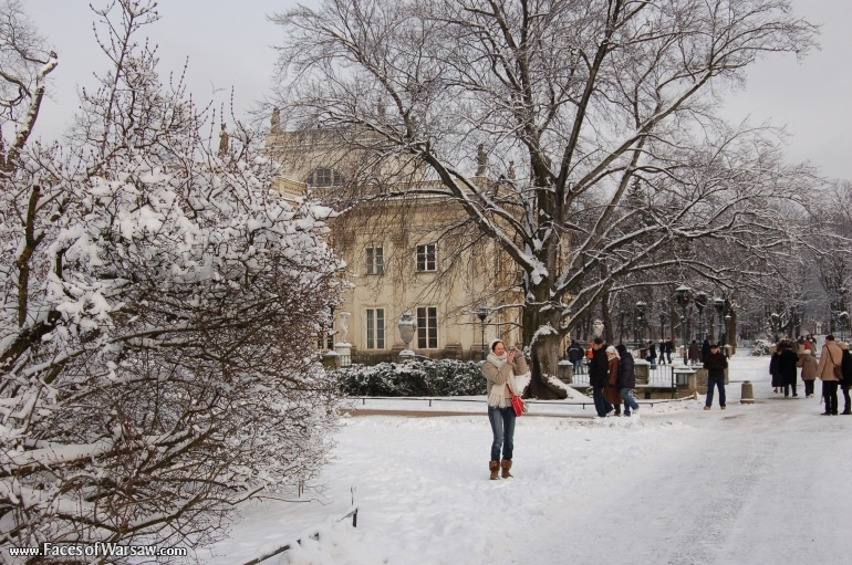 Faces of Warsaw - Łazienki in Winter