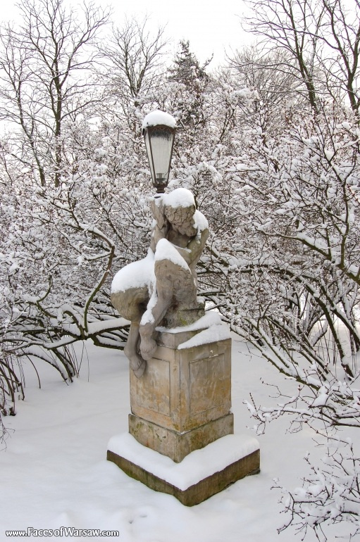 Faces of Warsaw - Łazienki in Winter