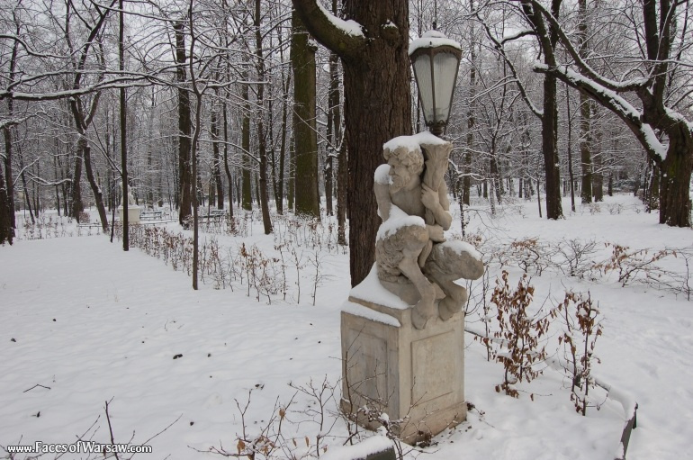 Faces of Warsaw - Łazienki in Winter