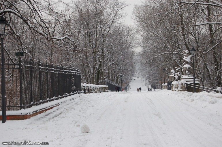 Faces of Warsaw - Łazienki in Winter