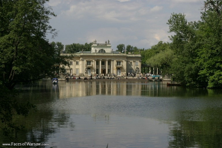 Faces of Warsaw - Łazienki - Palace on Island