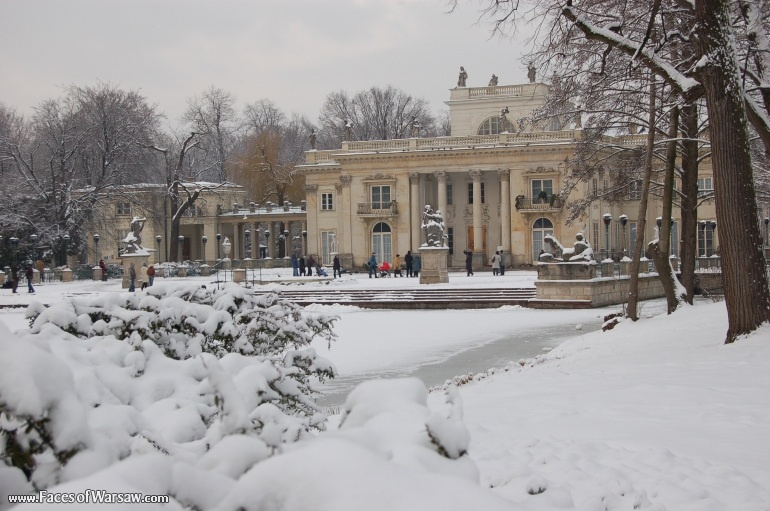 Faces of Warsaw - Łazienki in Winter