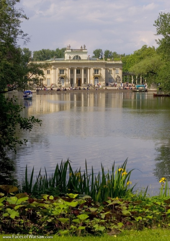 Faces of Warsaw - Łazienki - Palace on Island