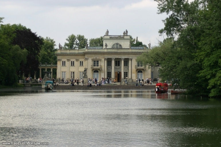 Faces of Warsaw - Łazienki - Palace on Island
