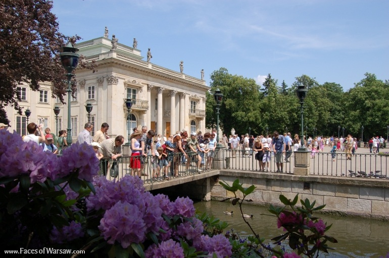 Faces of Warsaw - Łazienki - Palace on Island
