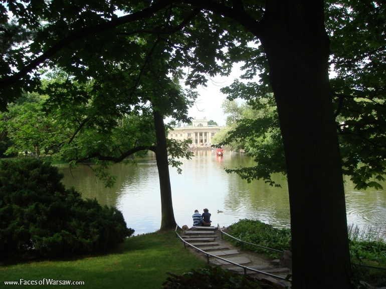 Faces of Warsaw - Łazienki - Palace on Island