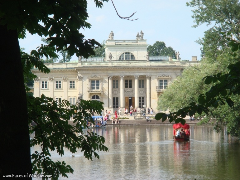 Faces of Warsaw - Łazienki - Palace on Island