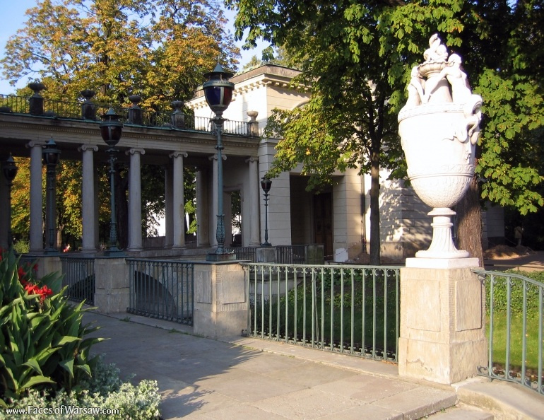 Faces of Warsaw - Łazienki - Palace on Island