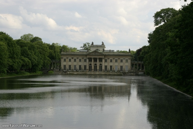 Faces of Warsaw - Łazienki - Palace on Island