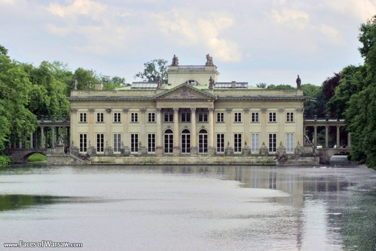 Faces of Warsaw - Łazienki - Palace on Island