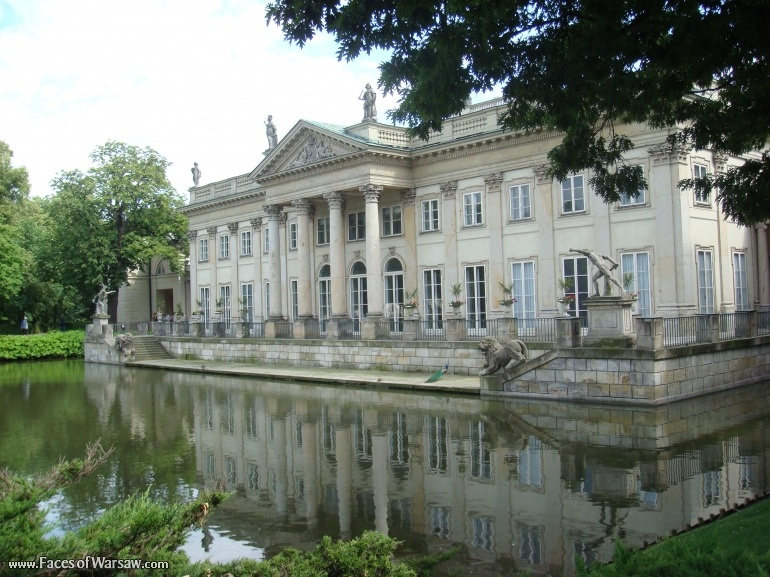 Faces of Warsaw - Łazienki - Palace on Island
