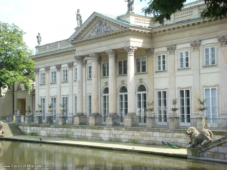 Faces of Warsaw - Łazienki - Palace on Island