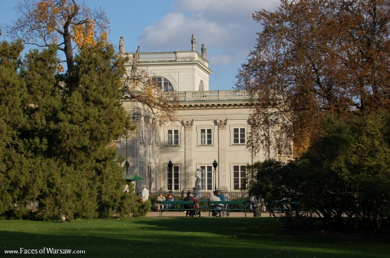 Faces of Warsaw - Łazienki - Palace on Island