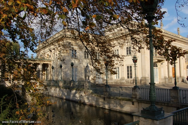 Faces of Warsaw - Łazienki - Palace on Island