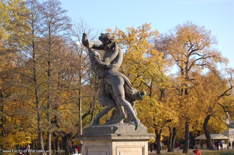 Faces of Warsaw - Łazienki - Palace on Island