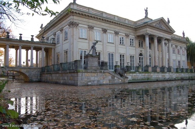 Faces of Warsaw - Łazienki - Palace on Island