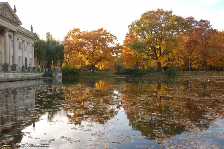 Faces of Warsaw - Łazienki - Palace on Island