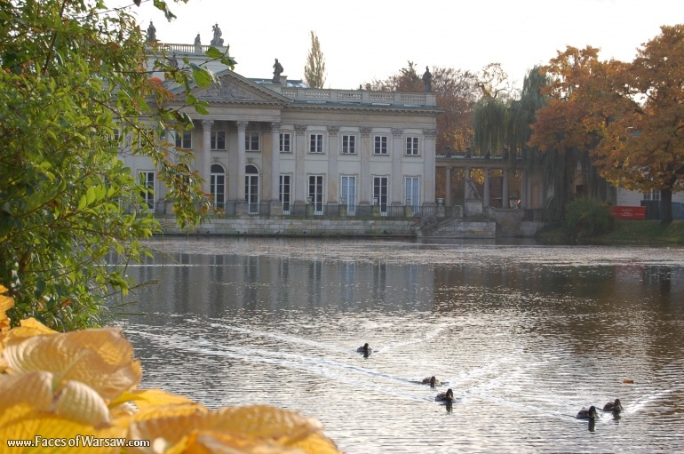 Faces of Warsaw - Łazienki - Palace on Island