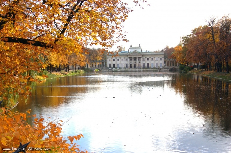 Faces of Warsaw - Łazienki - Palace on Island