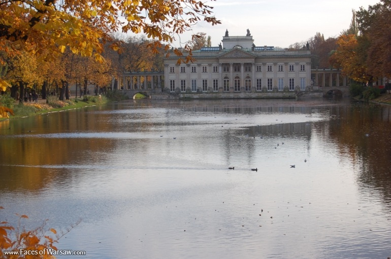 Faces of Warsaw - Łazienki - Palace on Island