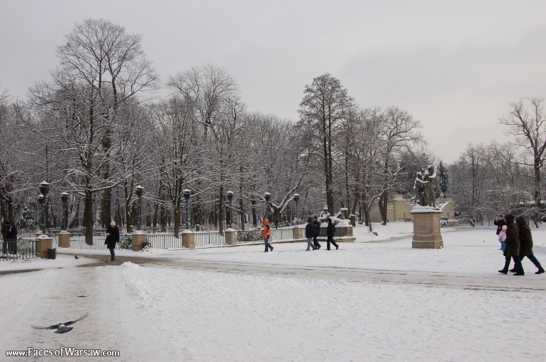 Faces of Warsaw - Łazienki - Palace on Island
