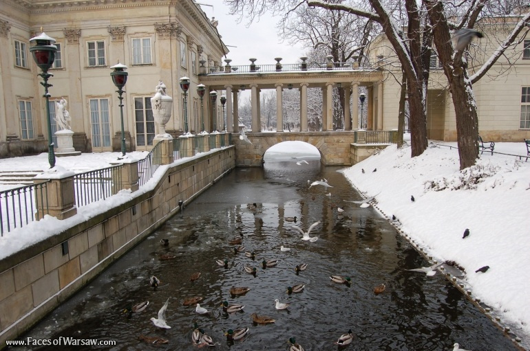 Faces of Warsaw - Łazienki - Palace on Island
