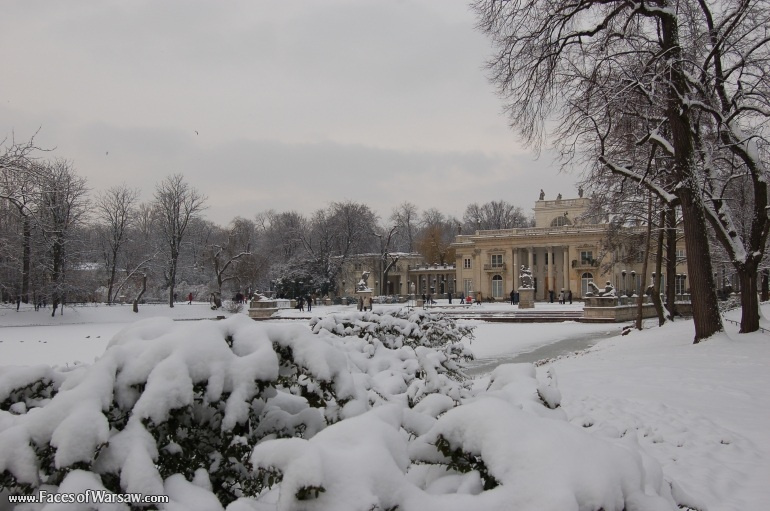Faces of Warsaw - Łazienki - Palace on Island