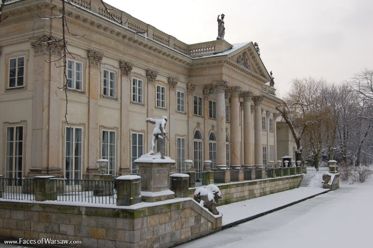 Faces of Warsaw - Łazienki - Palace on Island