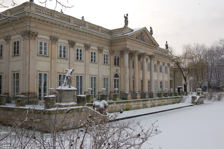 Faces of Warsaw - Łazienki - Palace on Island