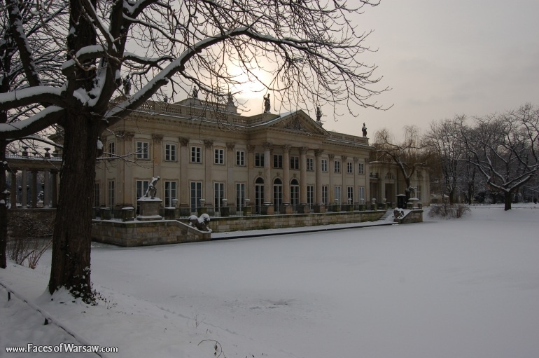 Faces of Warsaw - Łazienki - Palace on Island